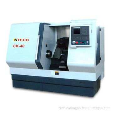 CNC Lathe Machine with X Axis Travel of 300mm and Maximum Swing Over Bed of 320mm
